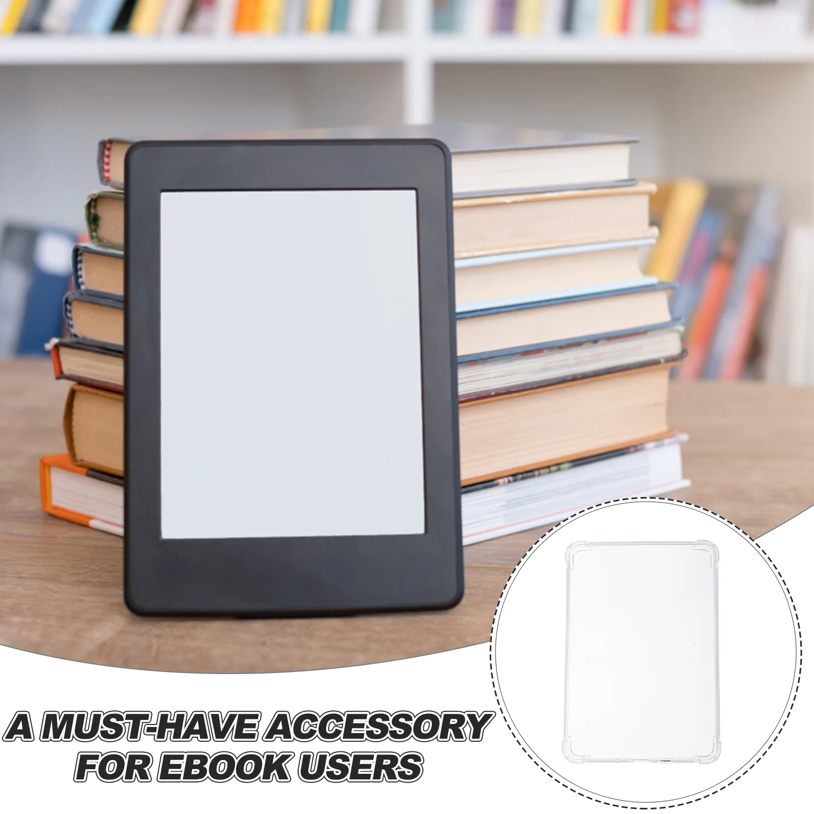 11th Generation 6-inch Anti-fall Airbag Transparent Protective Soft Shell Ebook Screen Cover Ereader for E-reader Tpu