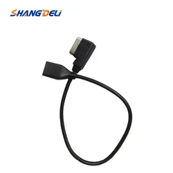 Wild multimédia AMI MMI USB AUX câble adaptateur de musique, pour Audi A3 8V S3 A4 dieux B7 B8 horizon C6 C7 Q7 pour VW Golf 6 Passat