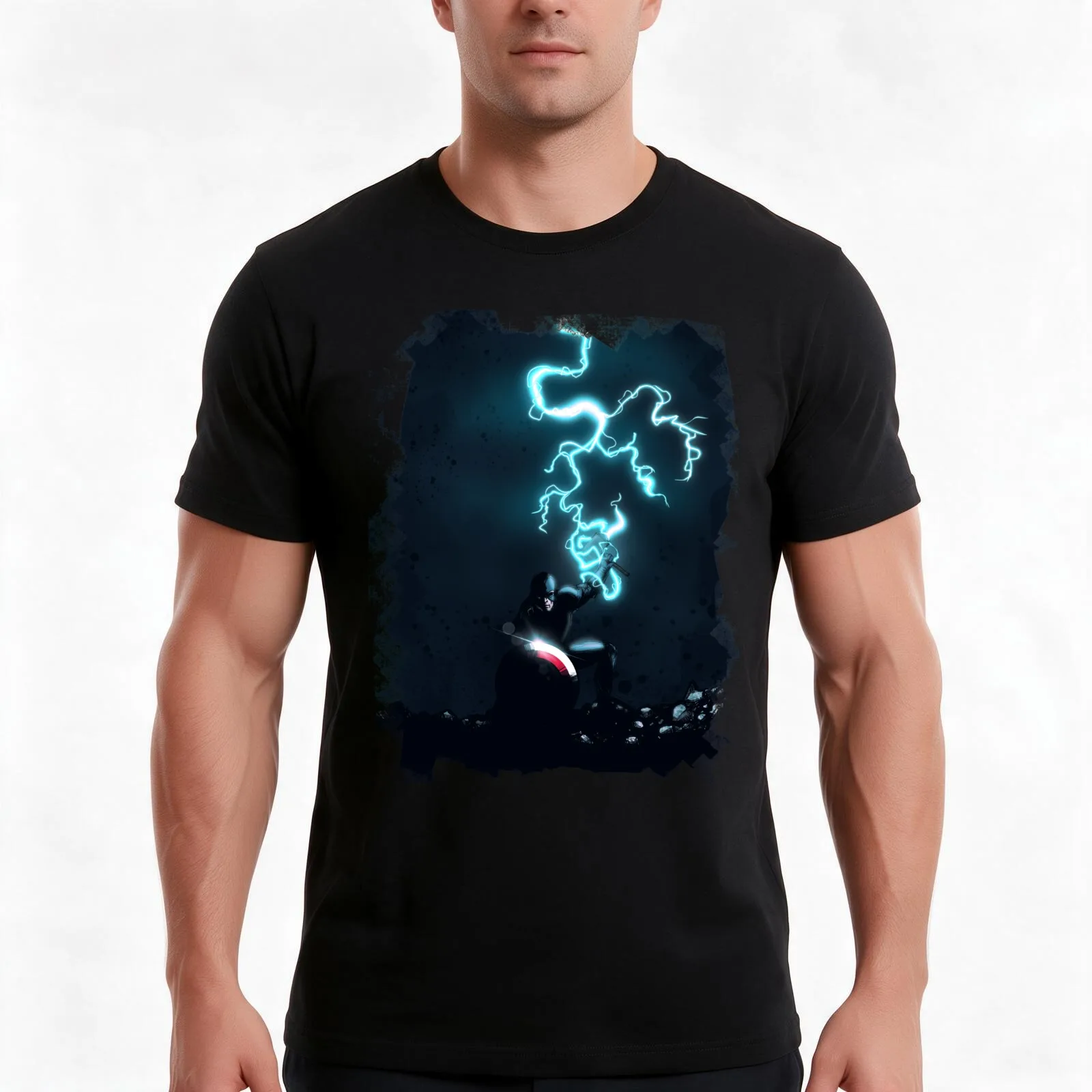 Worthy T-Shirt, Summer Casual Cotton Tee, Oversized Streetwear Tops, Vintage Graphic Print, Loose Fit Short Sleeve, 100% Cotton