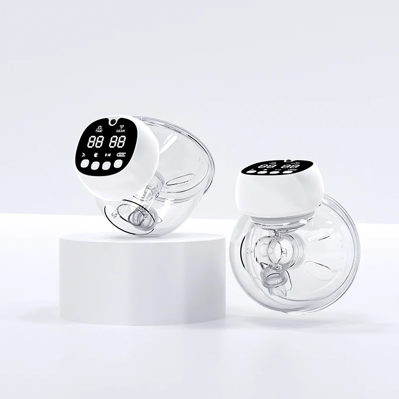 STLF Very New Wearable Electric Breast Pump Comfortable Unique Remote Control Synchronized Milk Pumping for New Mom
