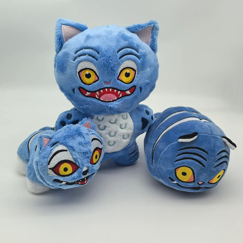 

TreasuringU Anime Demons Plush Dolls Hunters Plush Toys Cute Kpop Purple Tiger Stuffed Doll For Birthday Gifts