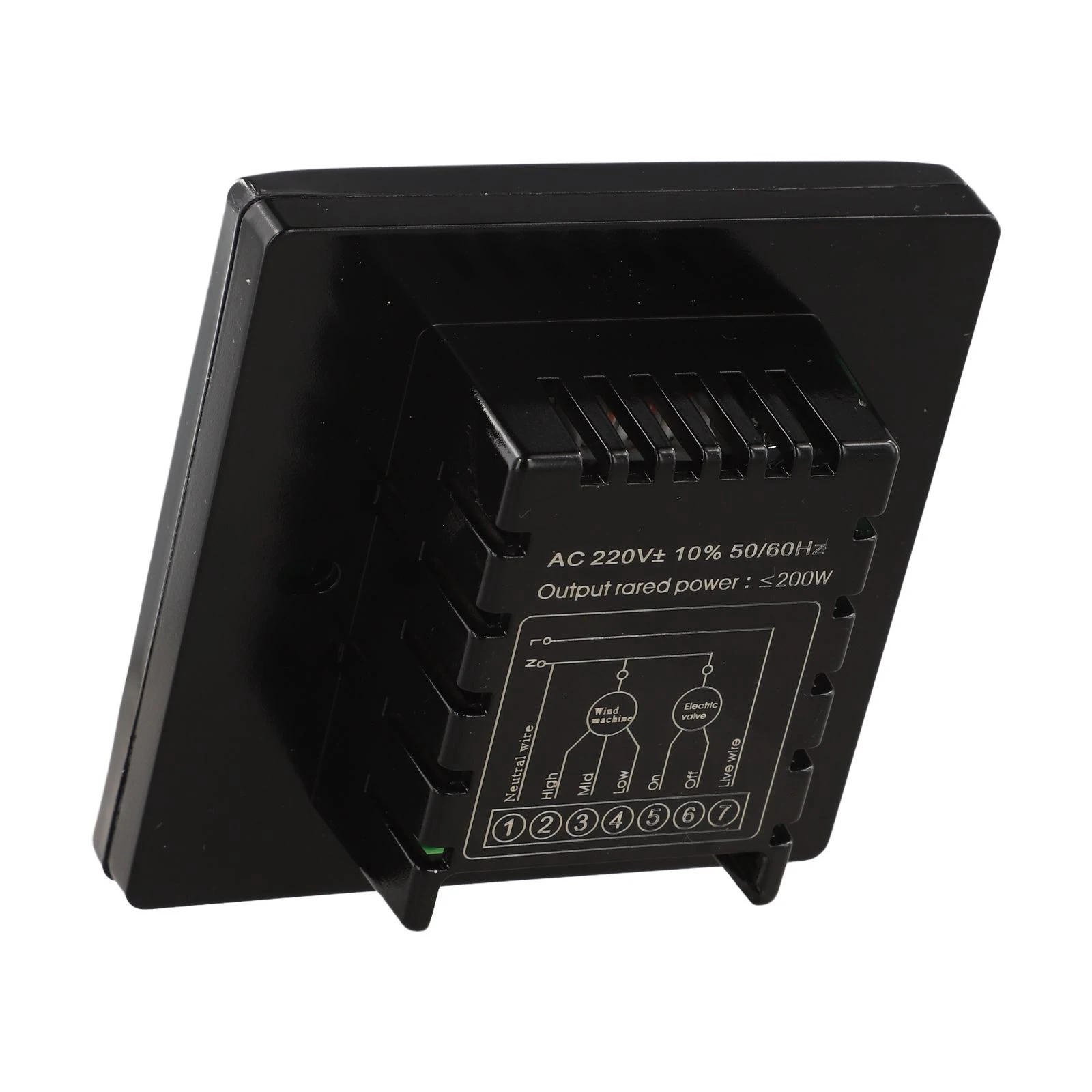 Bedroom Floor Heating Thermostat Central Heating Thermostat Energy Saving 10x9x5.5cm Advanced Power-Splitting Technology