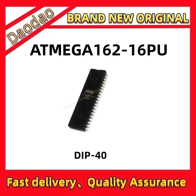 

Quality Brand New ATMEGA162-16PU ATMEGA162 ATMEGA IC MCU Chip DIP-40