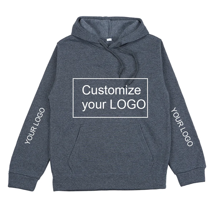 Customized Hoodie Customized Logo Personalized Hoodie Student Casual Custom Printed Text DIY Hoodie XS-3XL