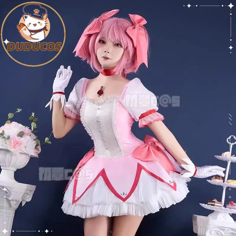 

zizi 2025 Anime【S-XXL】DUDU-SR Kaname Madoka Cosplay Costume Plus Size