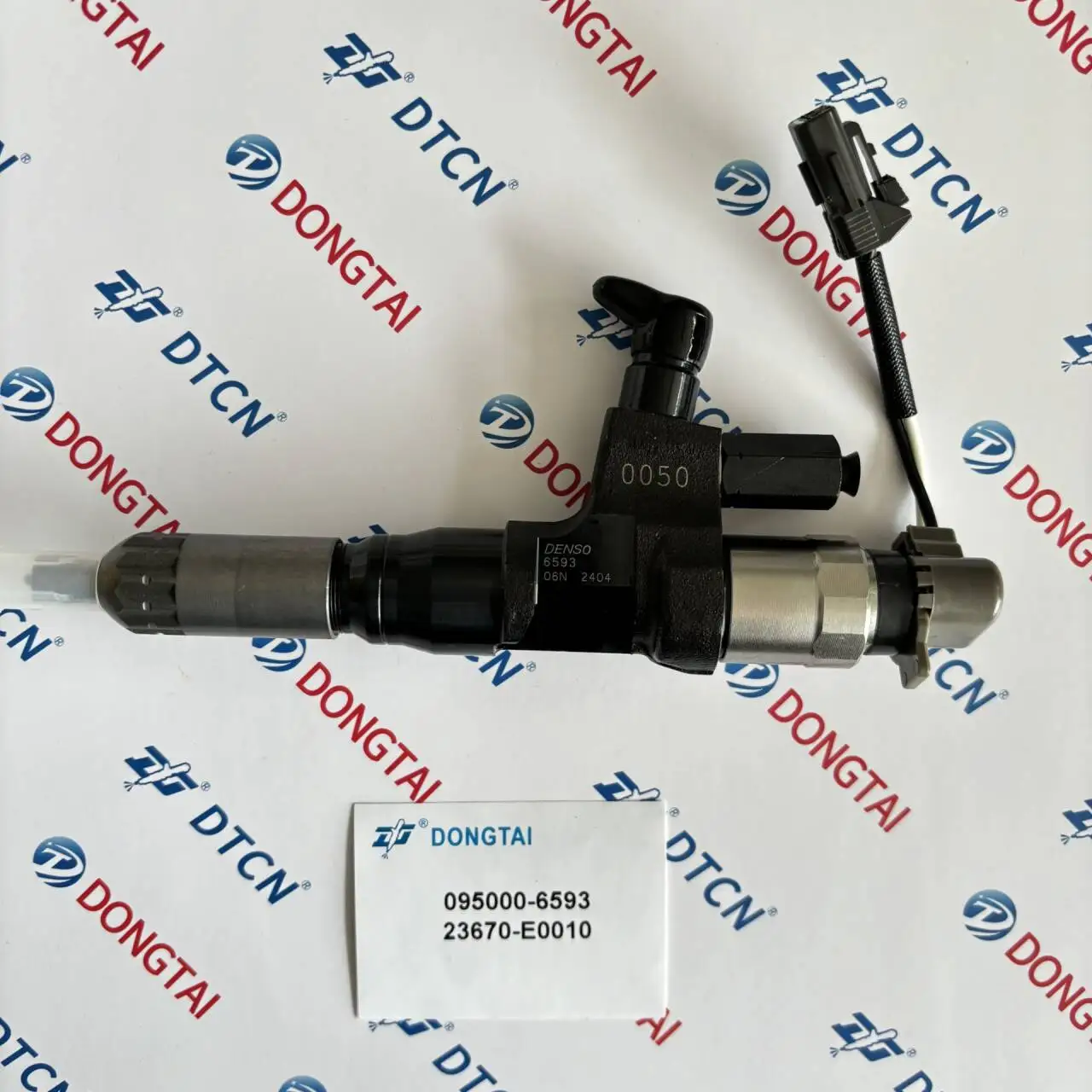 Common Rail Injector 095000-6593, 23670-E0010 for Hino JO8E
