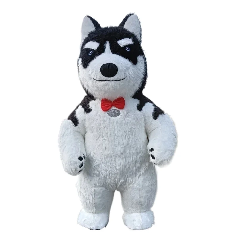 

2M-3M Husky Dog Panda Polar Bear Mascot Adult Walking Inflatable Costume Christmas Party Advertising Show Party Props