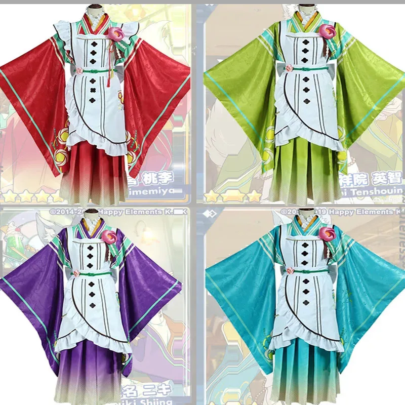 

Ensemble Stars Tori Himemiya Tenshouin Eichi Shiina Niki Shino Hajime Cosplay Men Women Kimono Clothing Halloween Suit goi/6