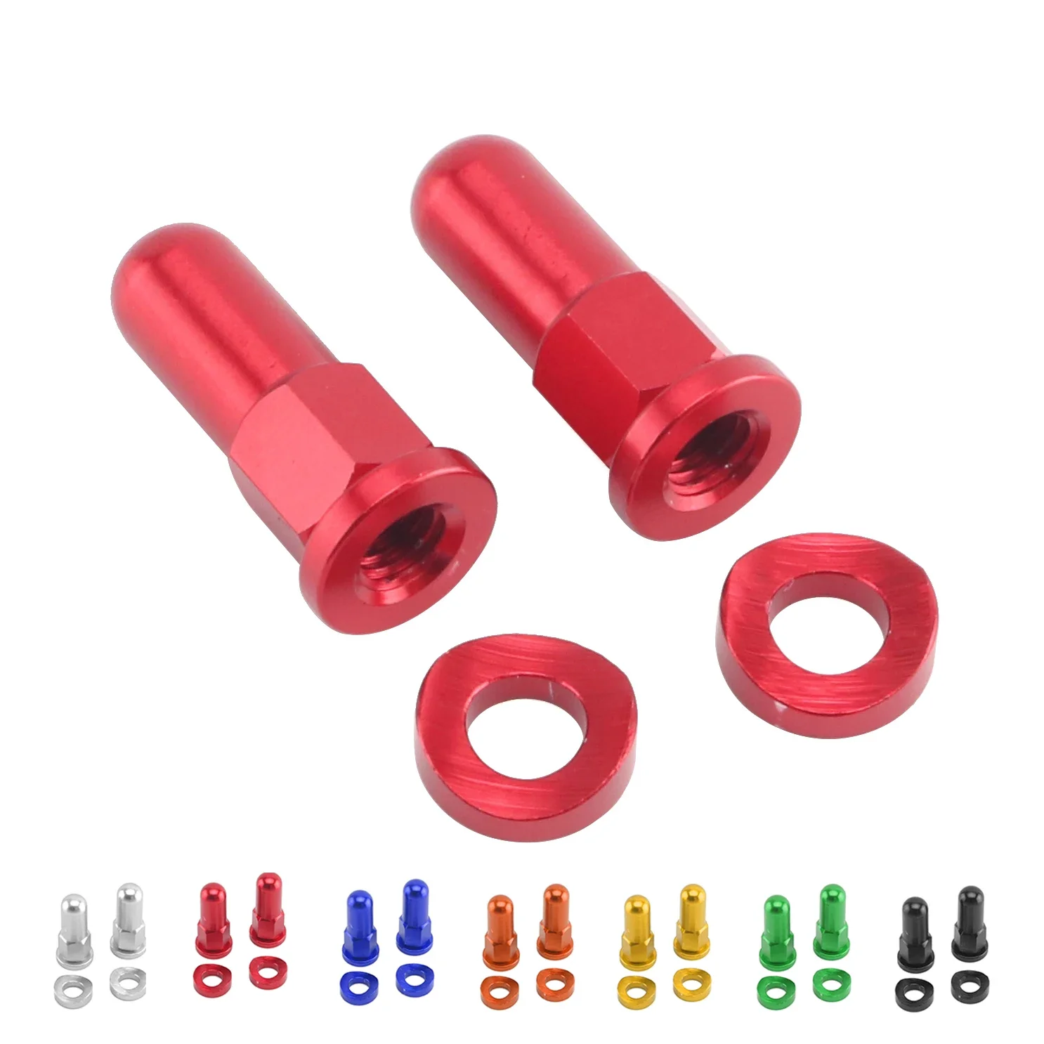 

Rim Lock Covers Nuts Washers Security Bolts For HONDA YAMAHA SUZUKI KAWASAKI SX EXC XC CR CRF YZ YZF WR KX KXF RM RMZ DRZ