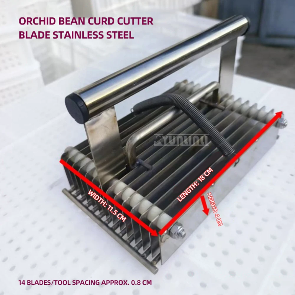 Yunlin Li Manual Stainless Steel Tofu Cutting Machine Kitchen Food Processor Cutter Equipment for Food Processing