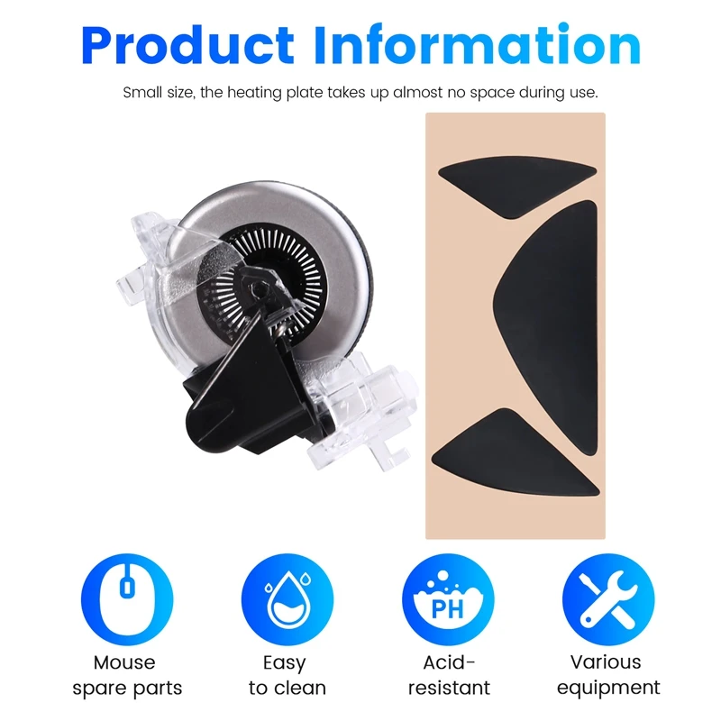 Rolo de roda de mouse para logitech m720 g502 g500 g500s g903, acessórios de mouse substituíveis