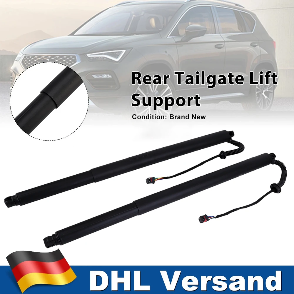 Image of 2 Stück Neue Qualitäts-Heckklappen-Gasdruckfedern für Links und Rechts für Seat Ateca KH7 2016-2023 Cupra Ateca 2018-2023 Auto-Zubehör 575827851A 575827852A 575827851D 575827852D