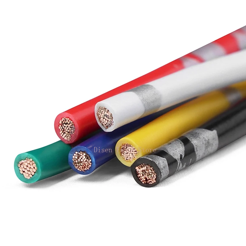 أسلاك السيارات PVC العزل OFC النحاس النقي مقاومة درجات الحرارة العالية سلك الطاقة خط المتكلم كابل الصوت 0.32 ~ 22