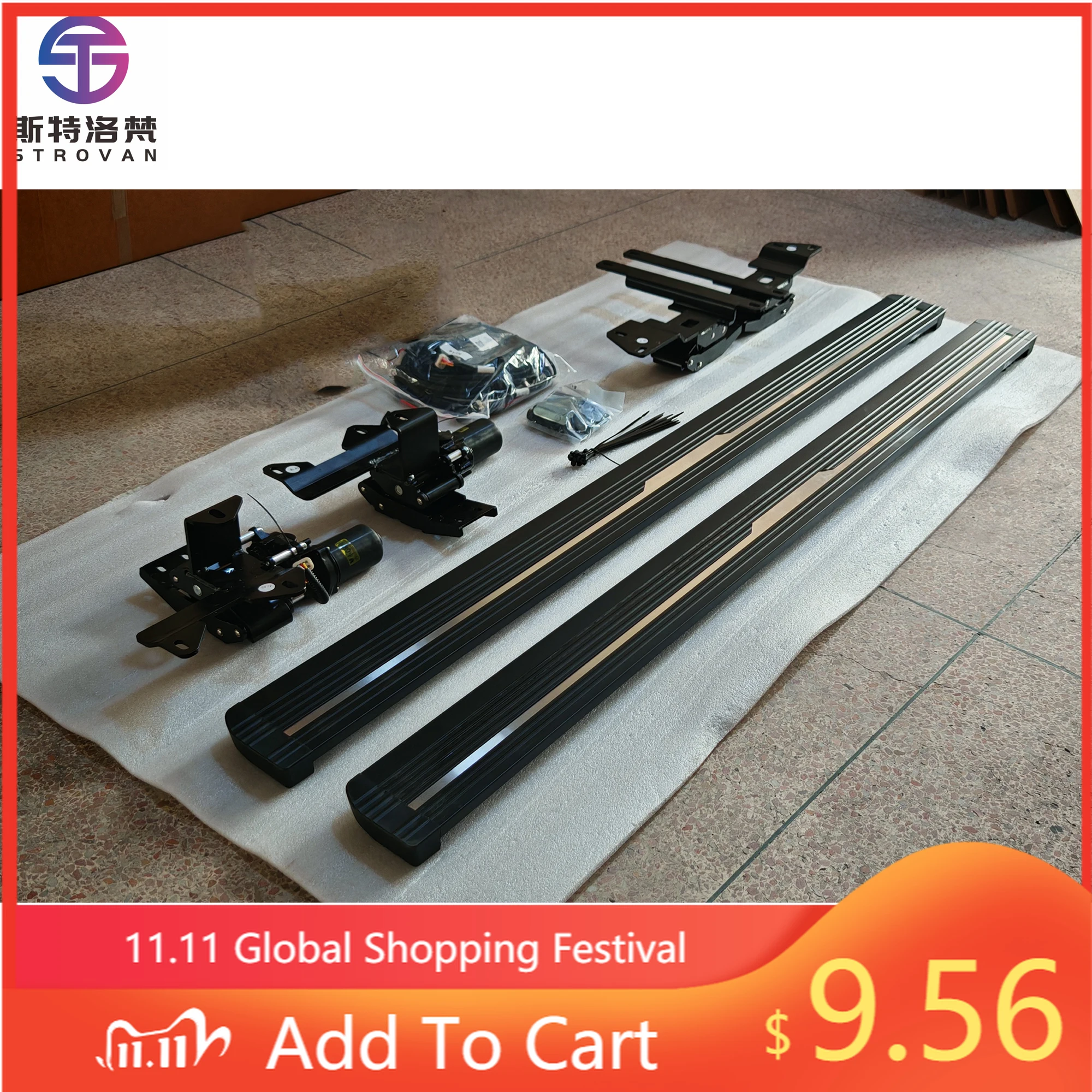 

Deren High QualityHigh Quality Aluminum Alloy Side Step for Porsches Cayenne 2012-2015 958.1-Electronic Pedals