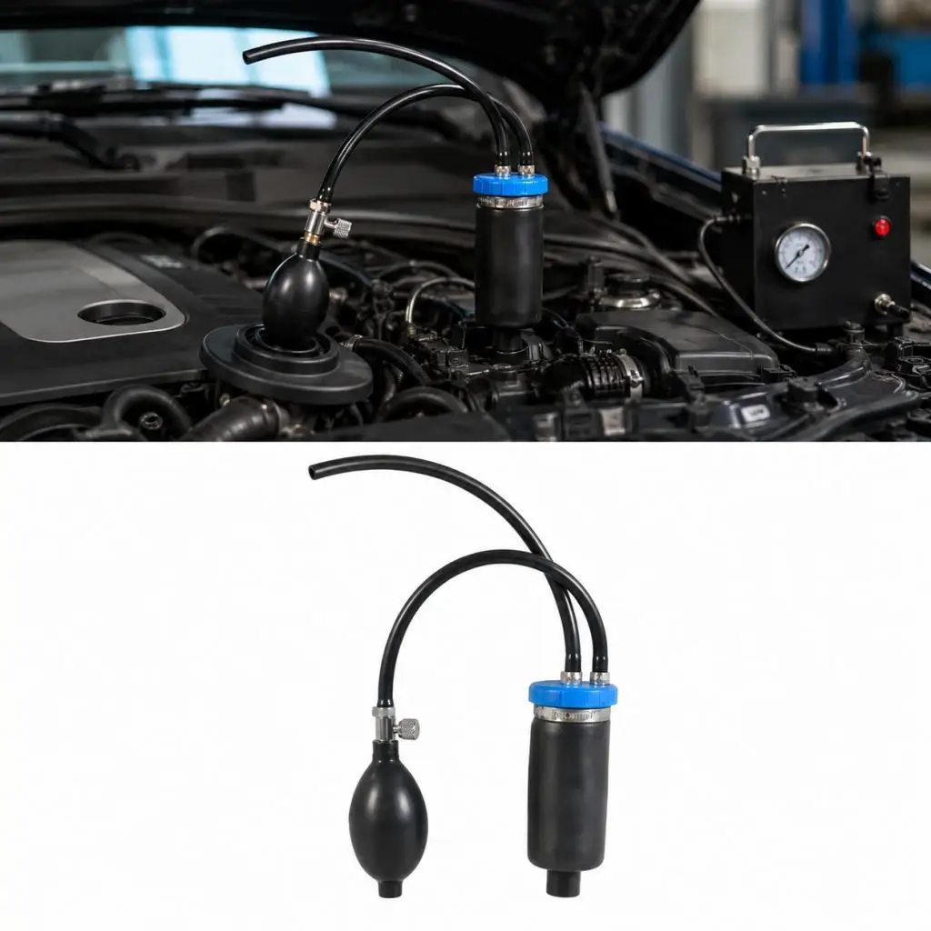 Intake Adapter Portable Multifunctional Automotive Smoke Machine Accessory Leak Diagnostic Tester Accessory for Automotive