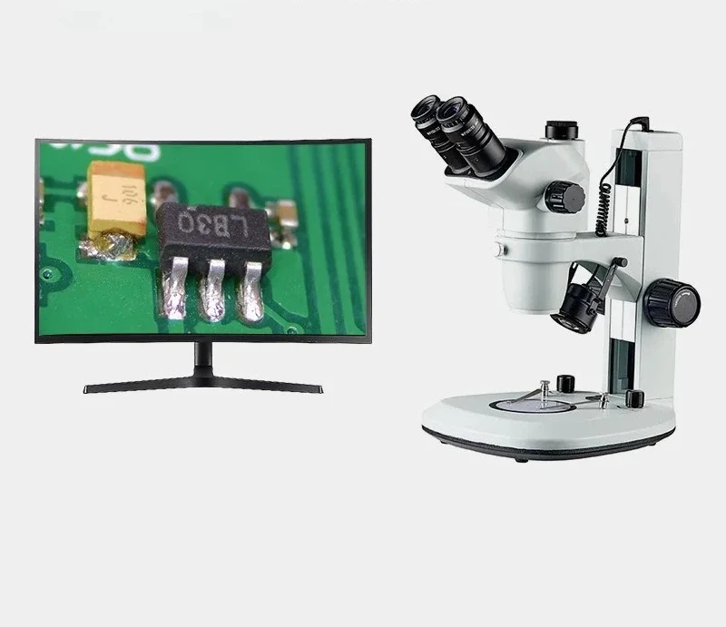Digital stereomicroscope can take pictures and measure