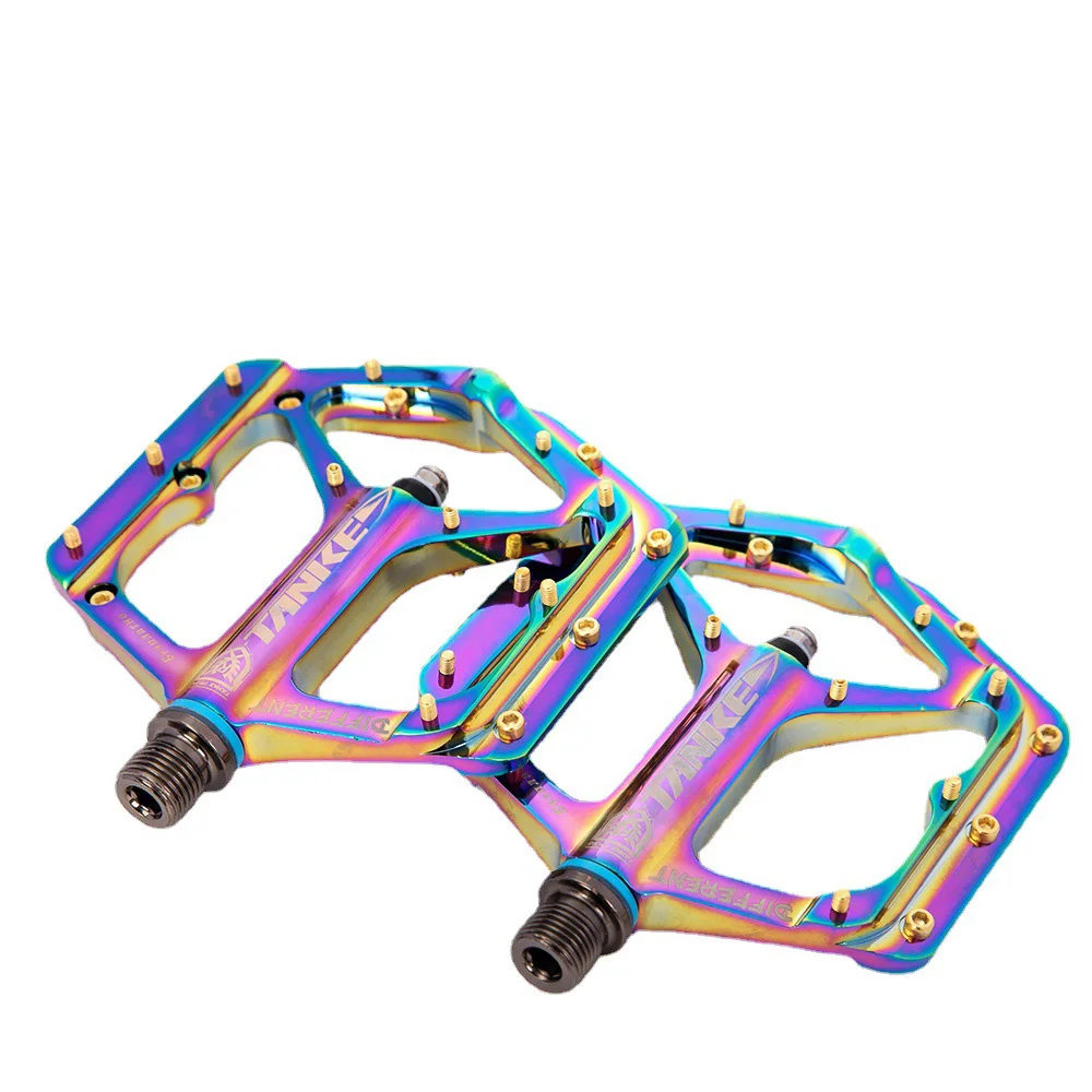AliExpress NONE MTB Bike Pedals Sepeda 3 Bearing Mountain Aluminum Alloy Non-slip Super Light Flateform Bicycle pedal Cycling Bike Accessories