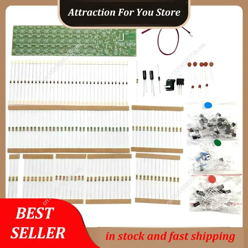 Hot Selling Voice Control LED Level LED DIY Kit DIY Electronic Production Music Spectrum Audio Level LED