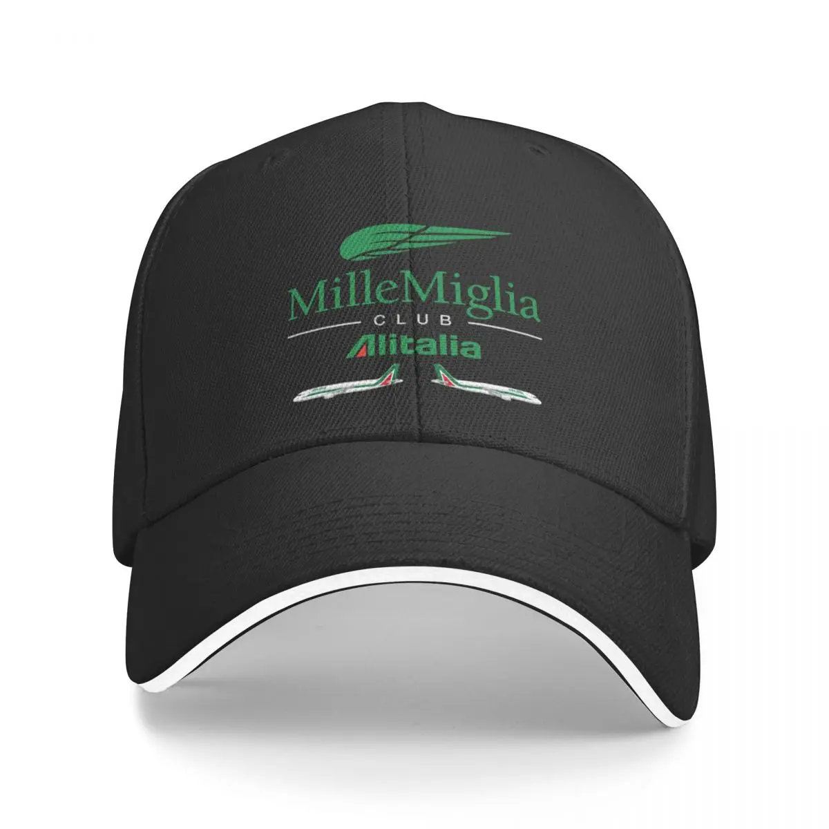 

Alitalia MilleMiglia Airplane Airport Plane Farewell Homage Baseball Cap cute sun hat Hat Man Luxury Hats Woman Men's