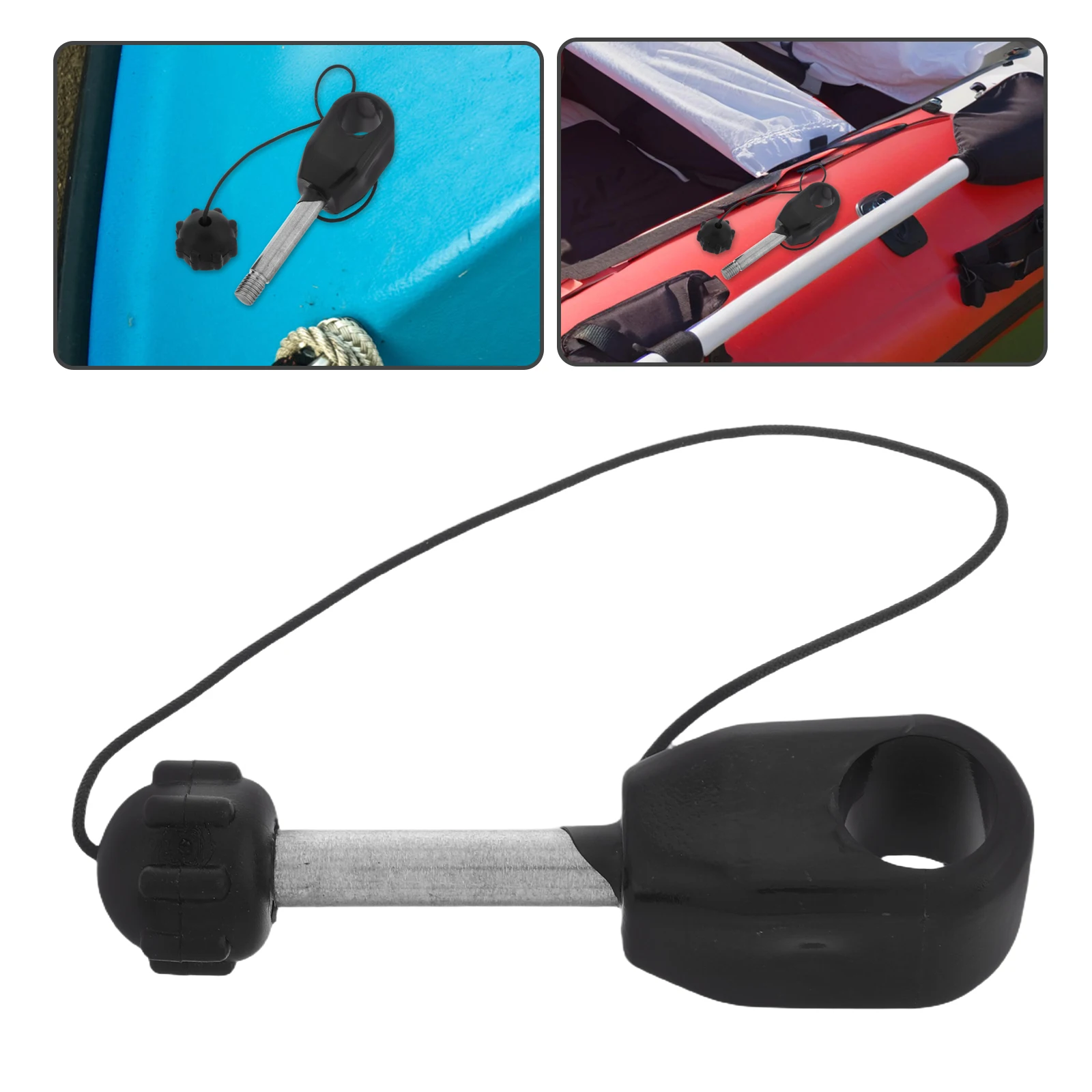 

Adjustable Lock Mounts Multi-Function Kayak Paddle Holder Clips For Row Boat Universal Inflatable Boat Accessories Marine Paddle