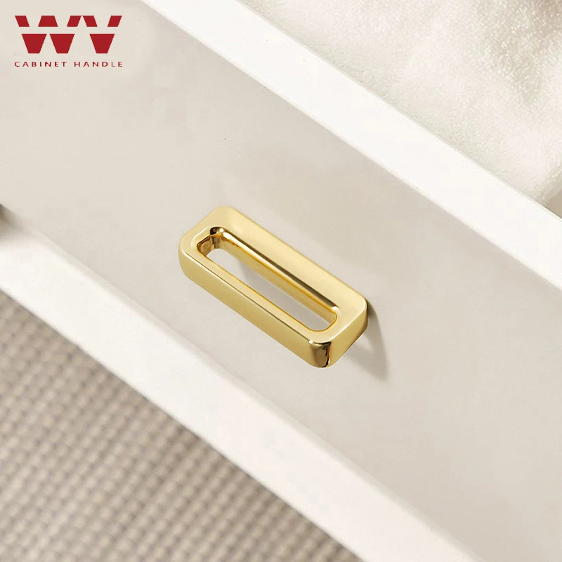 WV Black Golden Cupboard Handle Brushed Zinc Alloy Kitchen Furniture Handles Cabinet Door Knob Furniture Drawer Pulls Bar Handle