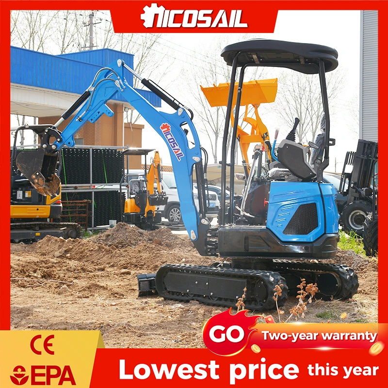 

Customized Home Garden Mini Excavator with Laidong Engine Euro V/EPA for Easy Transportation and Small Space Operation of Excava
