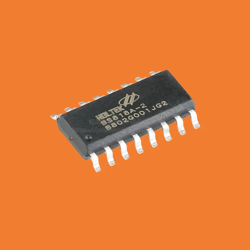 10pcs/Brand new original patch BS818A-2 NSOP-16 8-key capacitive touch button chip IC