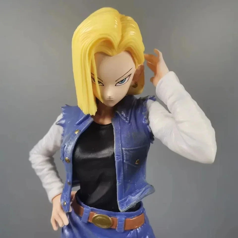 

26cm Dragon Ball Z Android 18 Anime Doll Movable PVC Model Statue Collection Desktop Decoration Gift Toy Ornament