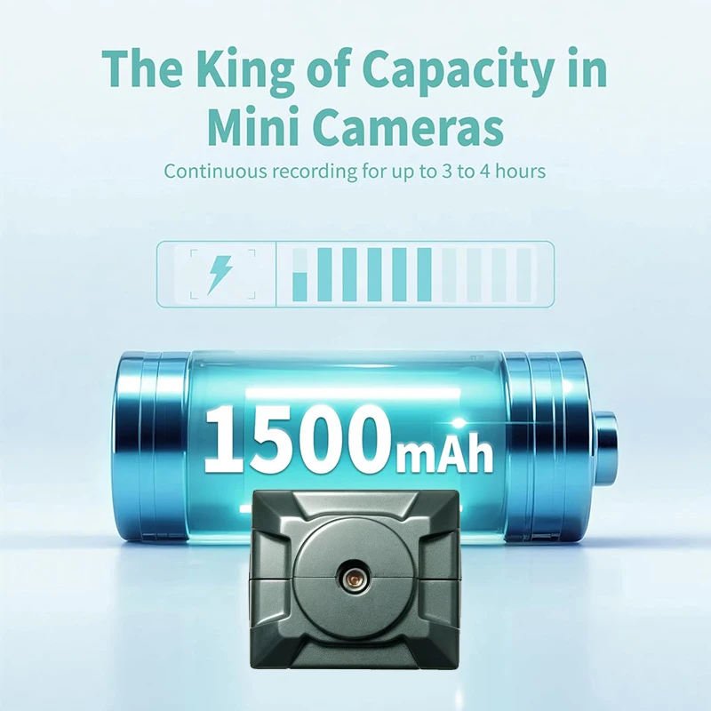 Mini 1080P Wireless Surveillance Camera Night Vision Lightweight Clear Portable Motion Detection Premium Quality Camera 2026