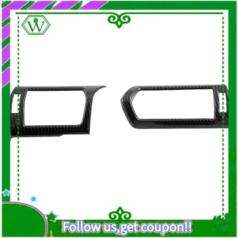 

AC34-для Toyota Land Cruiser J300 LC300 2022 2023, передняя боковая крышка вентиляционного отверстия, декоративная накладка-ABS из углеродного волокна