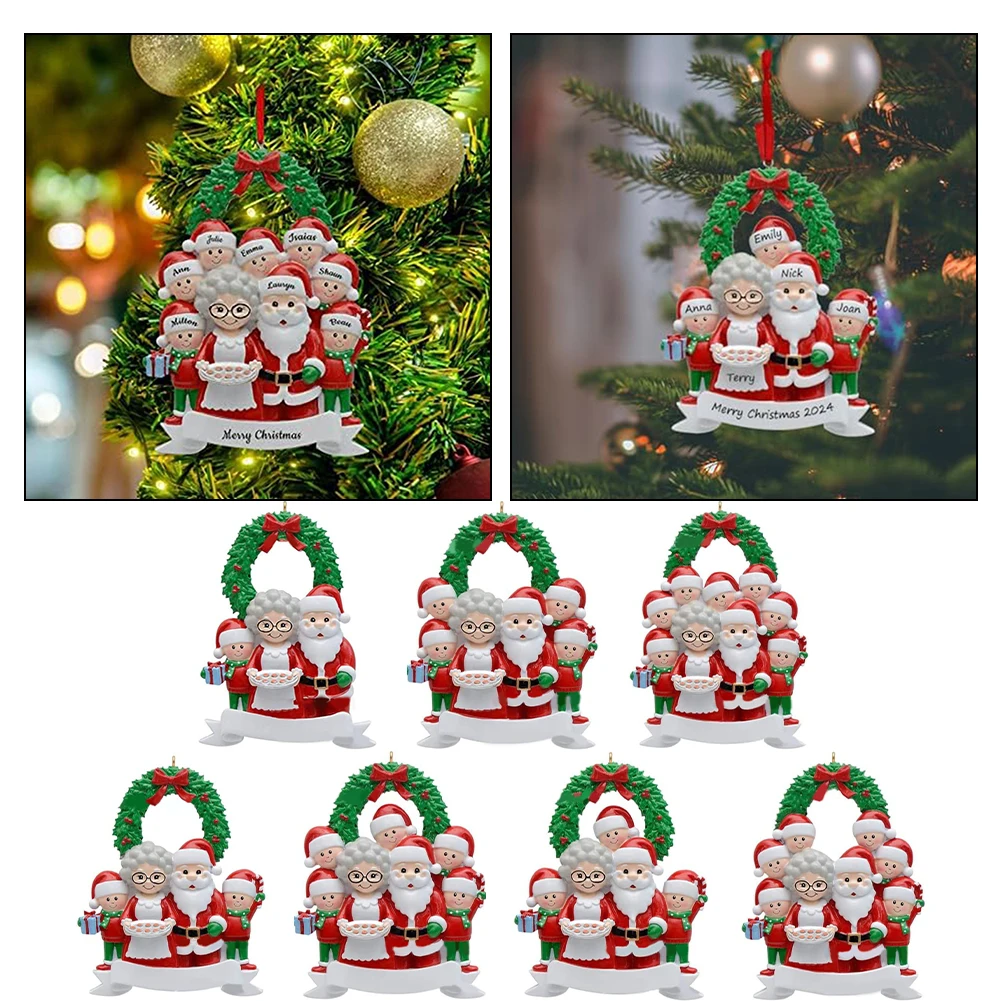 Christmas Decorations Holiday Navidad Tree Hanging Decoration 2024 Home Custom Snowman Christmas Decorative