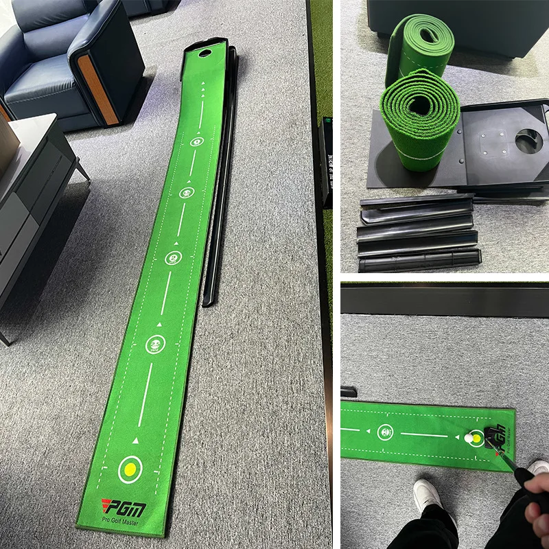 Golf Trainer  Indoor Putting Training Equipment  Adjustable Slope  Home Office Trainer TL039
