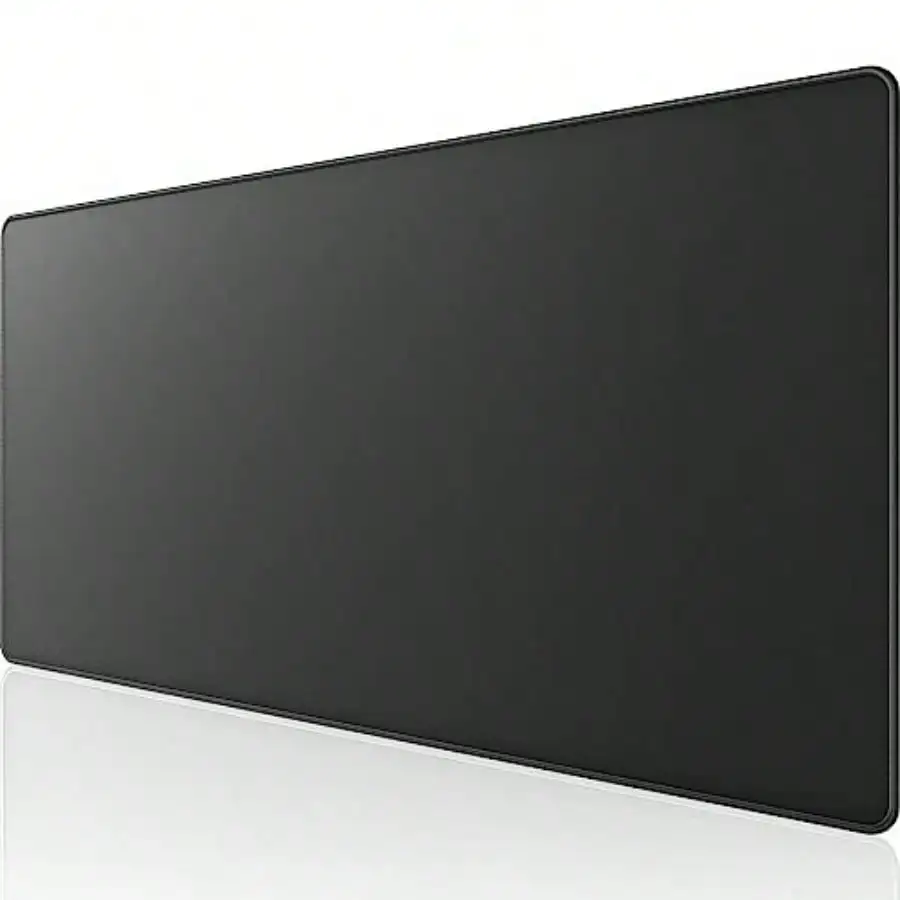 

Oversized Gaming Mouse Pad Desk Mat Micro-Weave Cloth for Precise Control Non-Slip Rubber Base Stitched Edges Water-Resistant