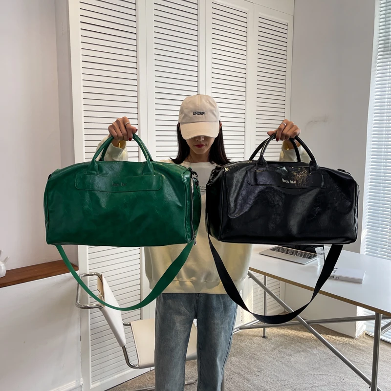 

Большая дорожная сумка Capaci Busin, мужская спортивная сумка Fitn, простая ручная дорожная сумка на одно плечо, модная сумка с наклонным крестом