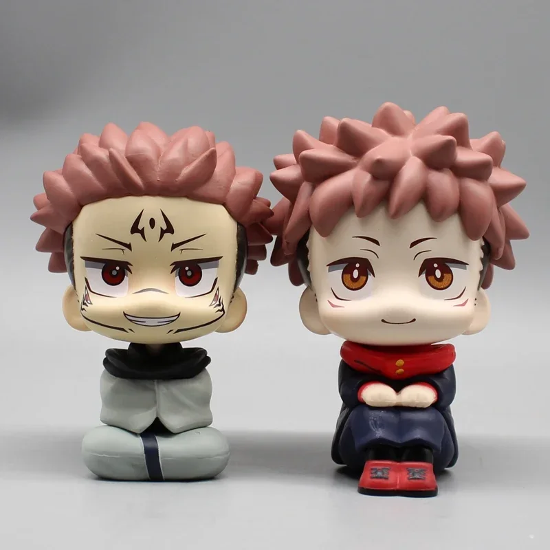 11cm Jujutsu Kaisen Anime Doll GK Q MegaHouse Look Up Itadori Yuji Ryomen Sukuna Doll Model Decoration Children's Toys Gifts