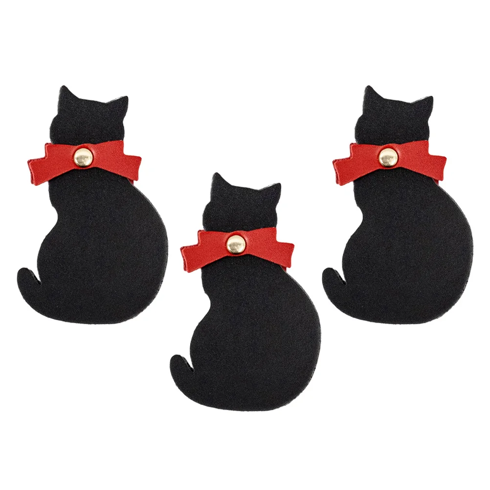 3Pcs Bookmarks Cute Cat Page Markers for Students Book Lovers Reading Accessories Small Decorative Gift