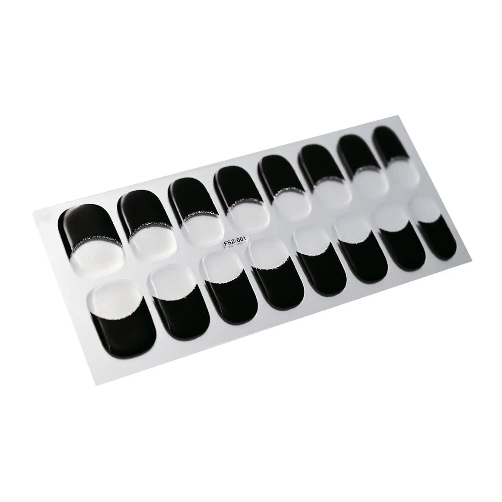 5 bandes pour ongles en Gel semi-durci, autocollants complets en feuille pour ongles, bandes de vernis à ongles brillantes et plus lumineuses pour Salon