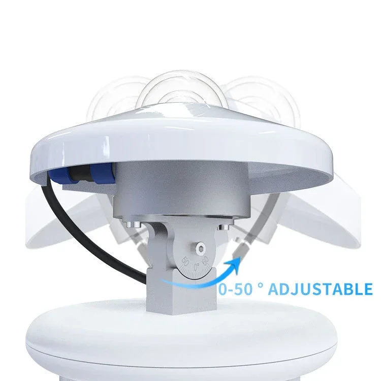 

Air Temperature Humidity Pressure Wind Speed Direction Total Radiation Sensor Multi-parameter Integrated Weather Station