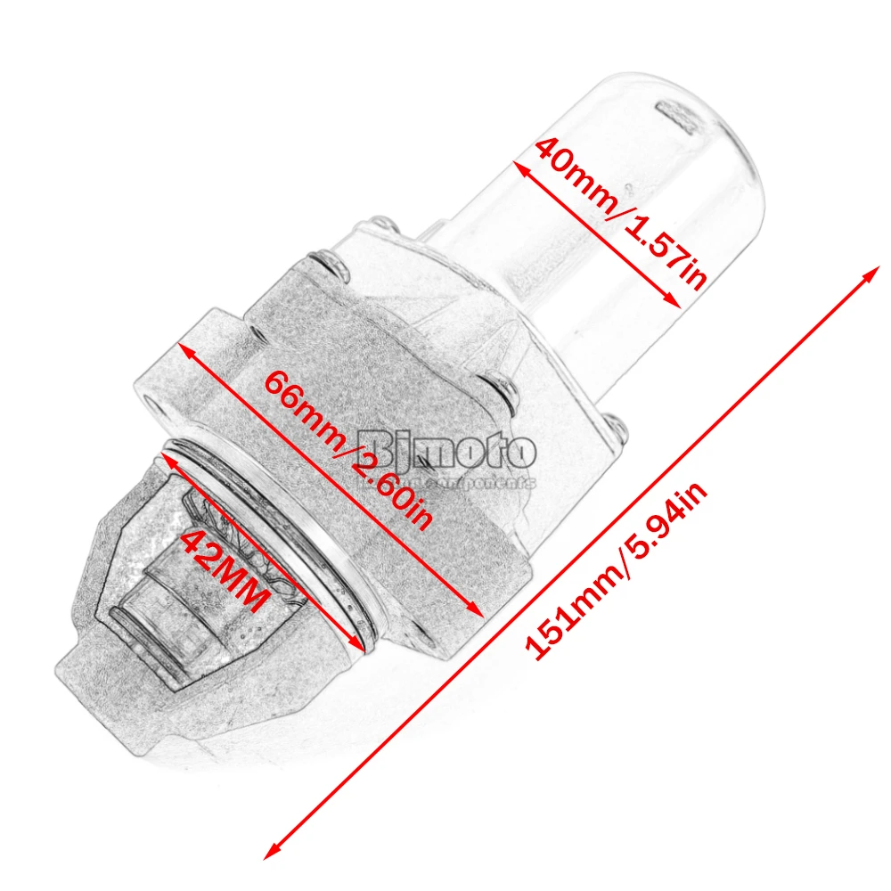 Anlasser für Aprilia RS50 RX50 MX50 Classic 50, für Honda Katrina, für Yamaha TZR50, für Piaggio ZIP Liberty 4T 100, 96928R. – Detail 4