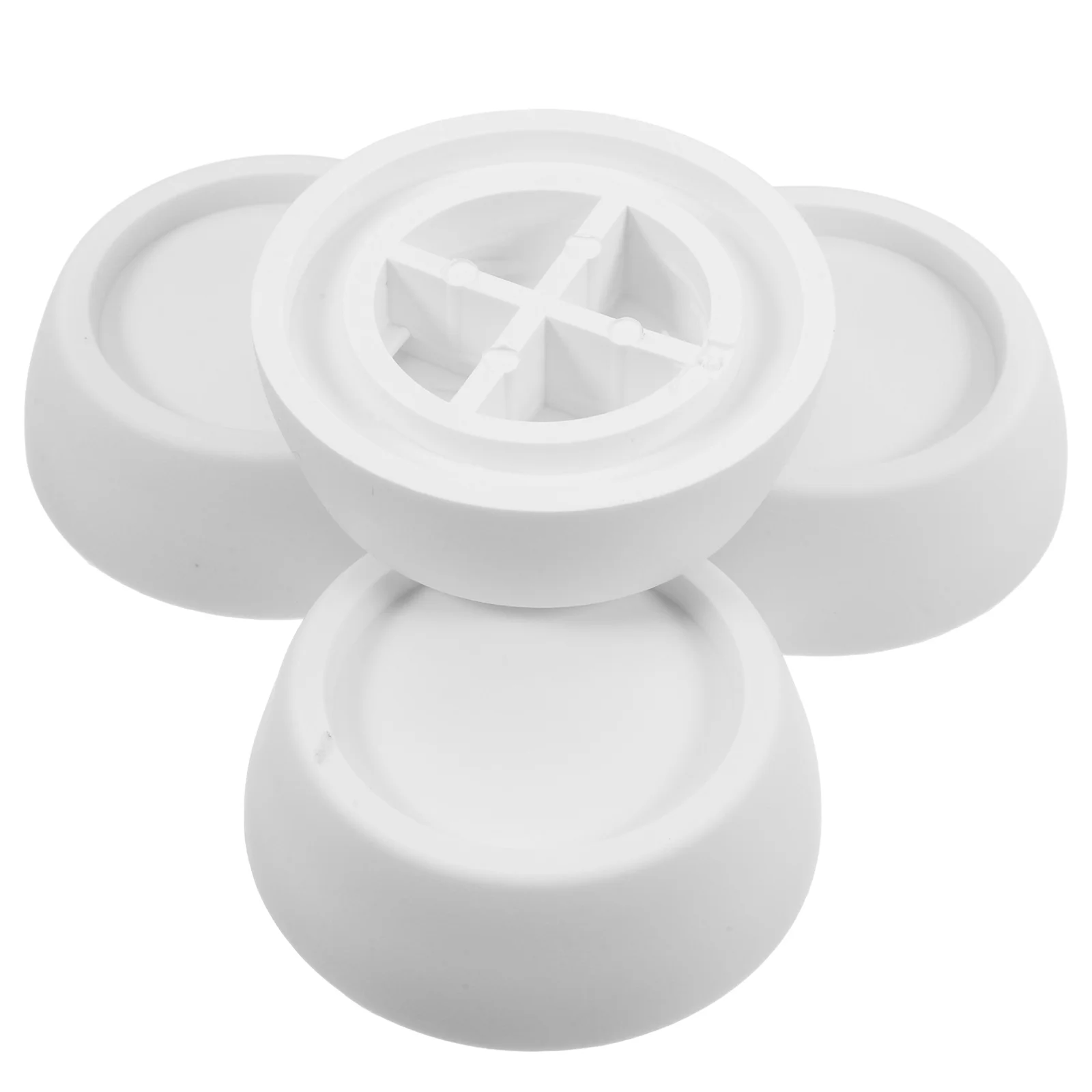 

4Pcs Non Slip Furniture Pads Universal Anti Vibration Rubber Foot Caps for Washing Machine Cabinet Stability and Safety
