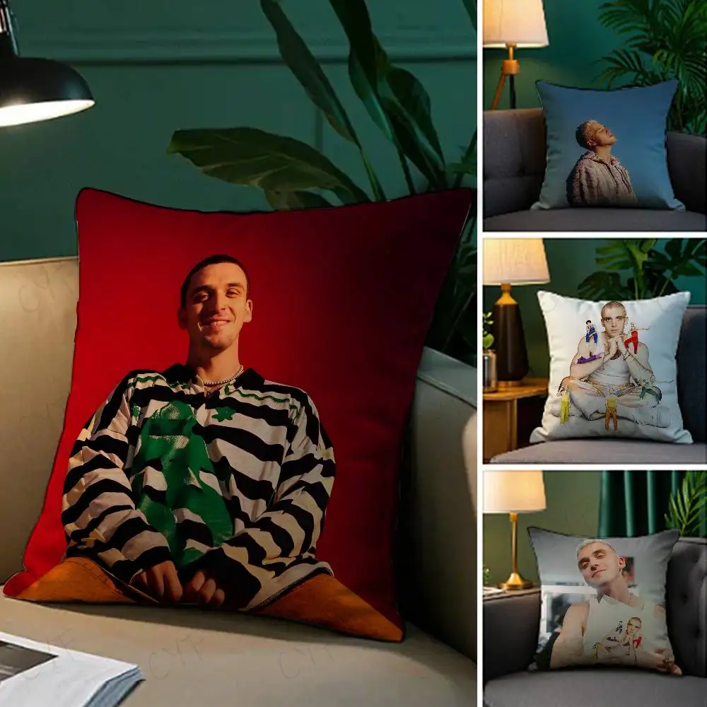 

Hot Chill Singer L-Lauv Pillow Case Custom Printed Brushed Fleece Pillow, Baby Skin-Touch, Eco-Friendly Dye-Sublimation Cushion