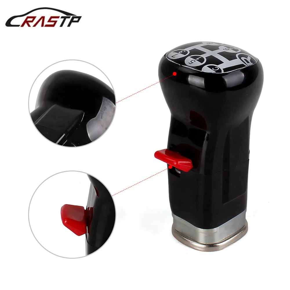 

RASTP-New 8 Speed+R+C Car Truck Manual Gear Shift Lever Knob With Gearbox Splicer Switch 1655854 For VOLVO FH FM TRUCK RS-TS017