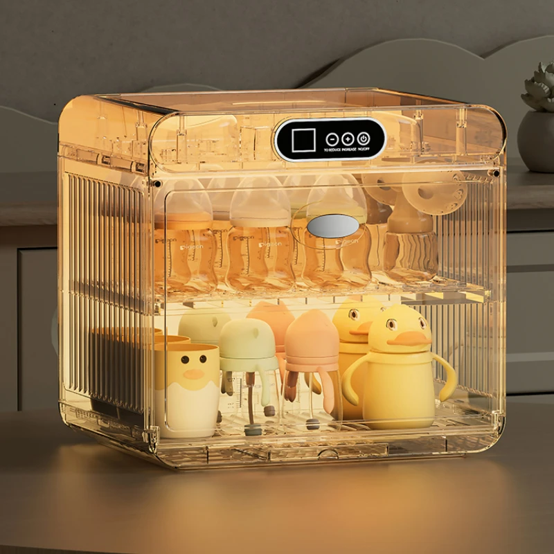 Baby's Complementary Food Storage Boxees Baby Bottle Tableware Tool Disinfection Box Bottle Steriliser Drainage Storage Racks