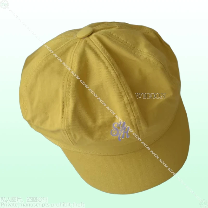 Movie Kpop Demon Baby Saja Boys Cosplay Anime Costume Mint Color Short Wigs Jirai Kei Boy Y2K Fashion Yellow Hat 코스프레 Halloween