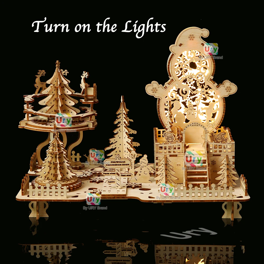 3D Ahşap Yapboz Noel Eğlence P - Musical Instrument Park incelemesi ve fiyatı