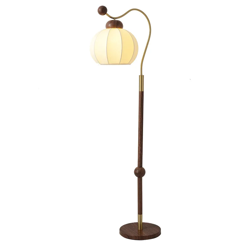 

French retro style floor lamp living room advanced sense decoration vertical floor table