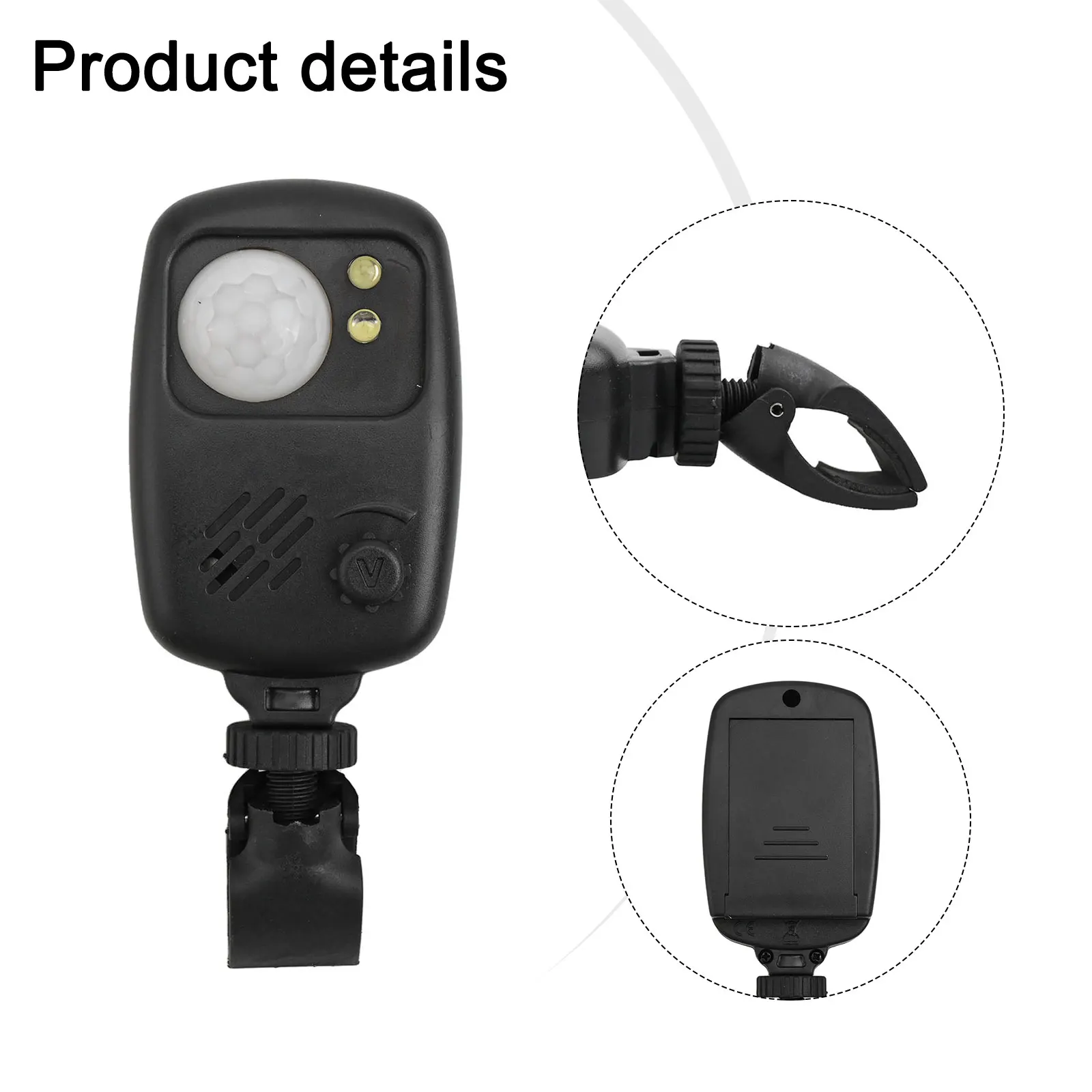 อินฟราเรด Motion Sensor Alarm ตกปลาเซ็นเซอร์อินฟราเรดสัญญาณกันขโมยสําหรับตกปลา Camping กิจกรรมกลางแจ้ง