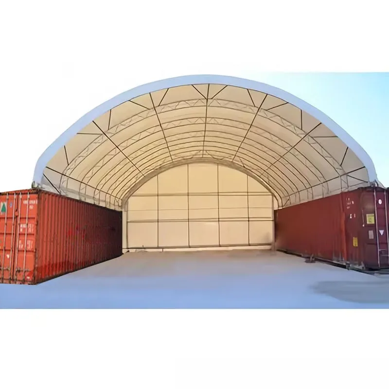 Outdoor Waterproof Roof Rapid Assembly  Temporary Storage Building  Container Dome Shelters for Sale