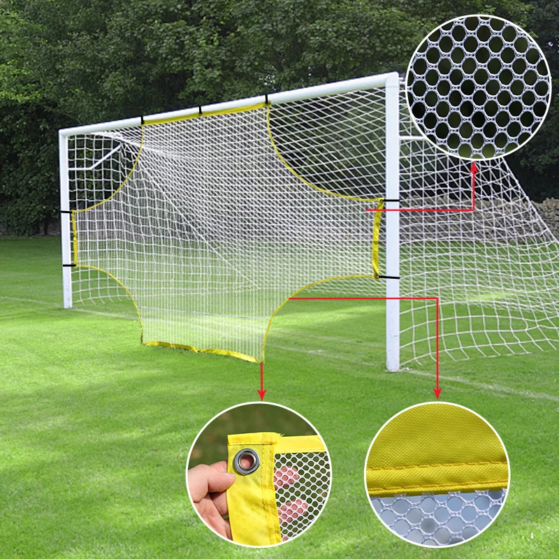 1PC 5People 7People 11People Soccer Practice Shooting Goal Net Portable Soccer Practice Goal Net Outdoor Goalkeeping Gate