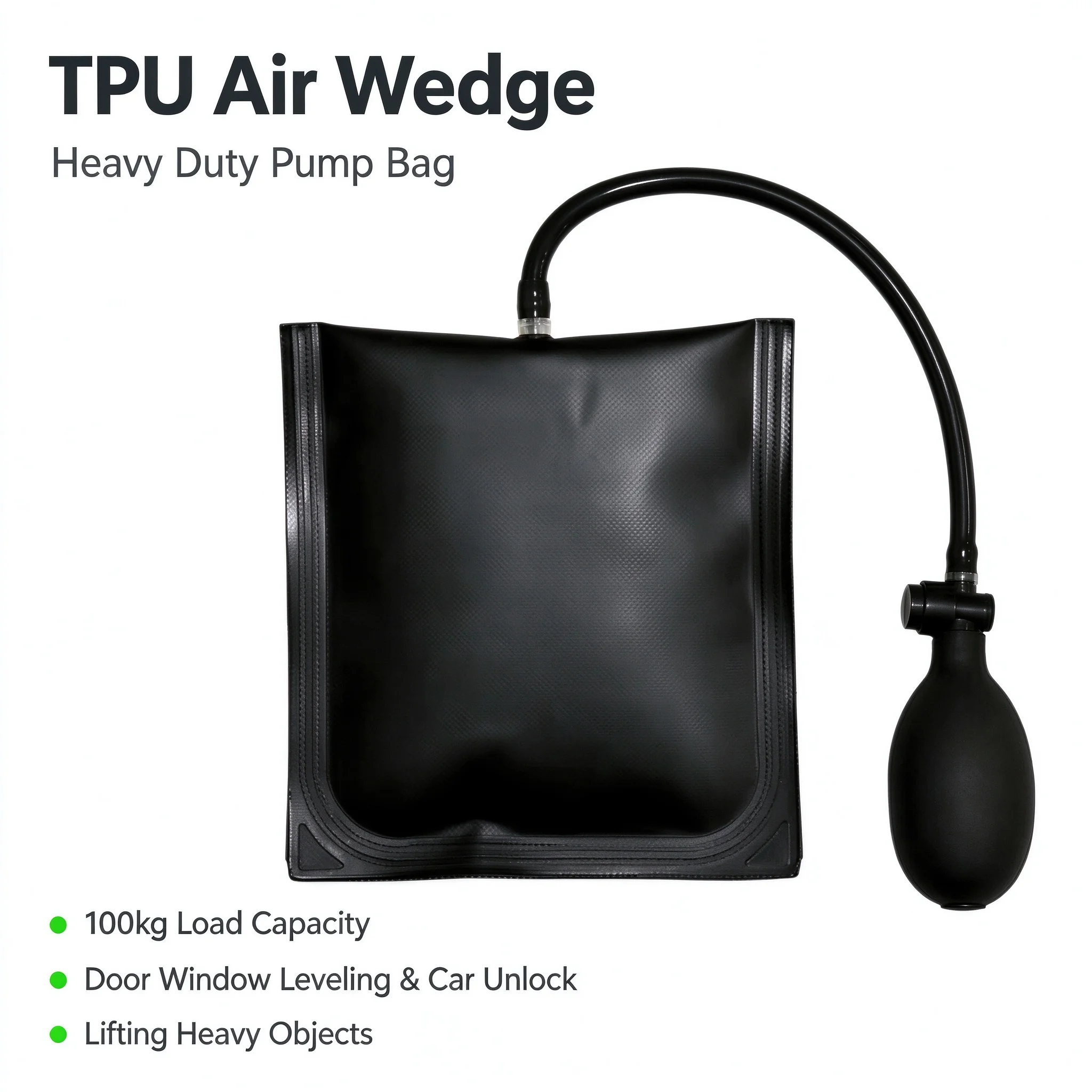 TPU Air Pump Wedge Inflatable Bag Professional Locksmith Tool for Car Door Window Installation Alignment Lifting